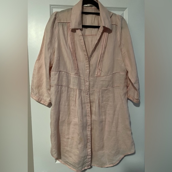 Linen women shirt - Picture 1 of 5